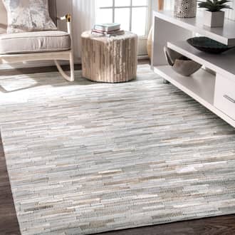 Cow Hide Patchwork II Rug secondary image