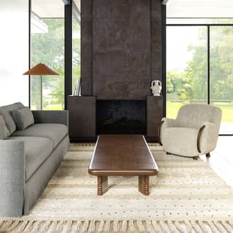 8' Chandy Textured Wool Rug secondary image