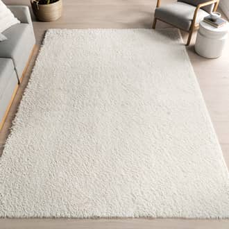 8' x 11' Plush Solid Shaggy Rug secondary image