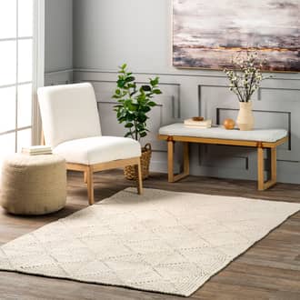 Bernice Cotton Tiled Rug secondary image