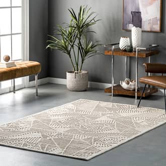 Estrella Wool Collage Rug secondary image