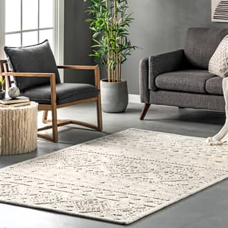 Helena Wool Textured Rug secondary image