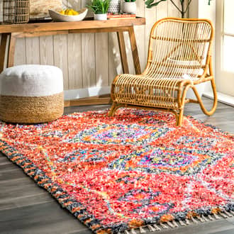 Shaggy Tribal Iris Rug secondary image