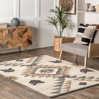 9' x 12' Edina Southwestern Valley Peaks Rug secondary image