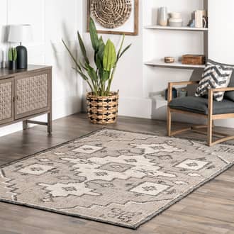 Valencia Medallion Tiled Rug secondary image