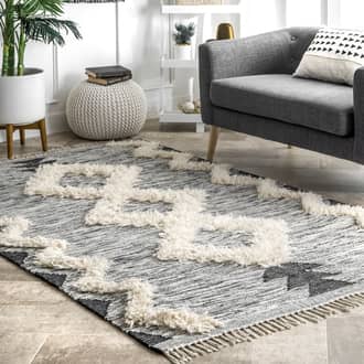 Shaggy Diamond Helix Rug secondary image