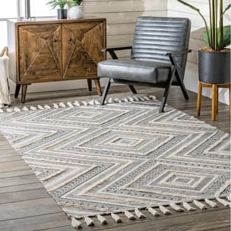 Greek Eye Trellis Rug secondary image