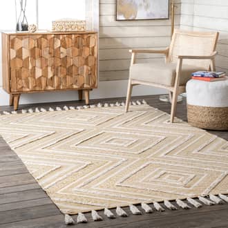 Greek Eye Trellis Rug secondary image