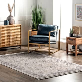 Avianna Floral Borderd Rug secondary image