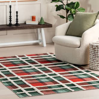 Isodora Tartan Plaid Rug secondary image