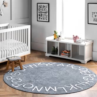 Alphabet Nursery Washable Rug secondary image