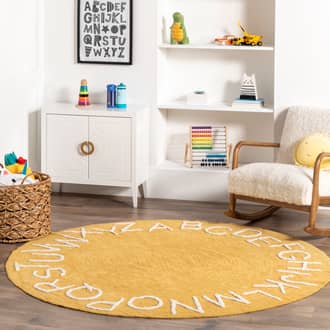 3' x 5' Alphabet Nursery Washable Rug secondary image