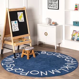3' x 5' Alphabet Nursery Washable Rug secondary image