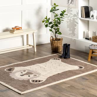 Kimberly Washable Bear Rug secondary image