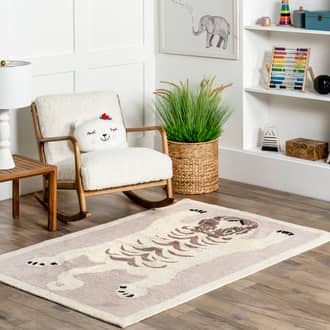 3' x 5' Amanza Washable Tiger Rug secondary image