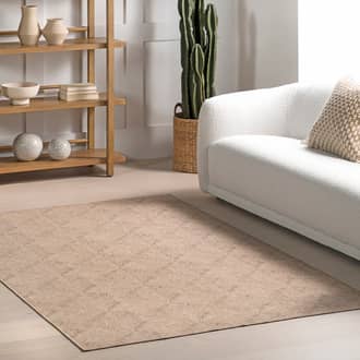 Lenna Magic Trellis Washable Rug secondary image