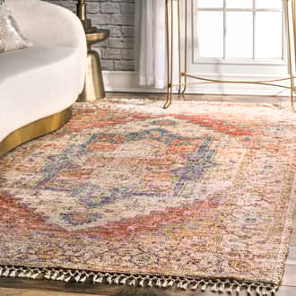 Court Medallion Tassel Rug secondary image