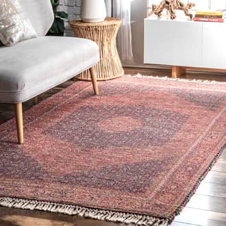 Faded Wreath Medallion Rug secondary image