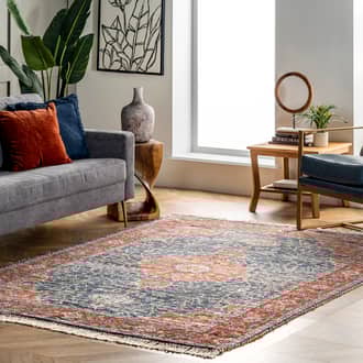 Honor Medallion Tassel Rug secondary image
