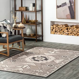 Santina Washable Colorful Rug secondary image