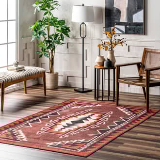 4' x 6' Katy Washable Bold Shapes Rug secondary image