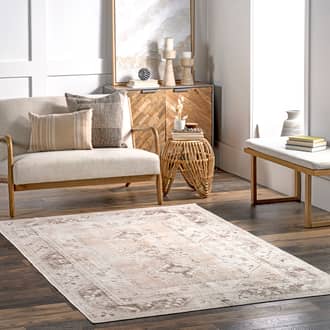 Devi Medallion Washable Rug secondary image