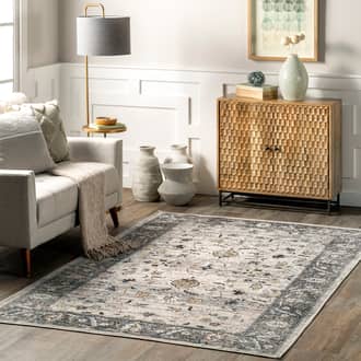 4' x 6' Suzy Washable Gardens Rug secondary image
