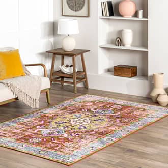 5' x 8' Nessa Washable Vintage Rug secondary image