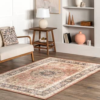 4' x 6' Astreza Washable Distressed Rug secondary image