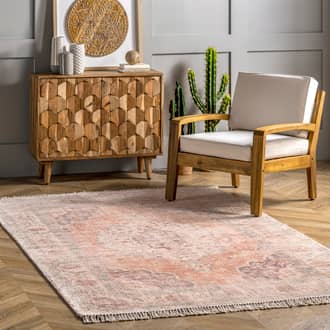 Fading Floral Medallion Rug secondary image