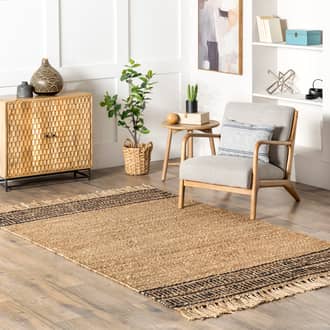 Sky Jute Bordered Rug secondary image