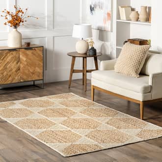Adhara Jute Honeycomb Rug secondary image
