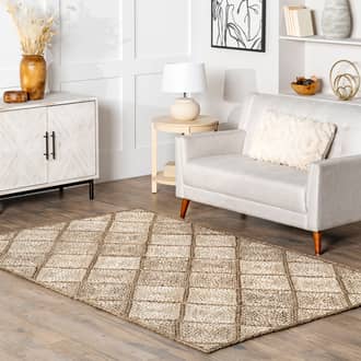 Fay Jute Trellis Rug secondary image