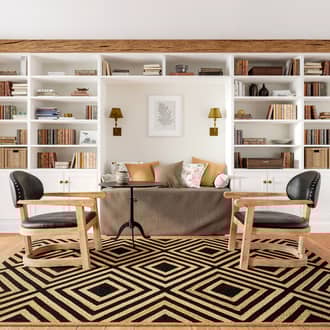 Dogwood Tiled Jute Rug secondary image