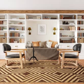 Dogwood Tiled Jute Rug secondary image