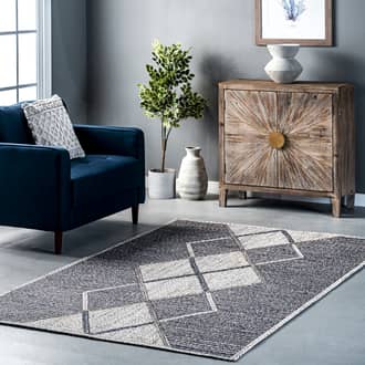 Hillary Argyle Casual Rug secondary image