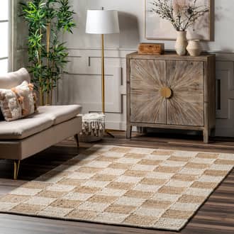 Cassia Classic Checkered Rug secondary image