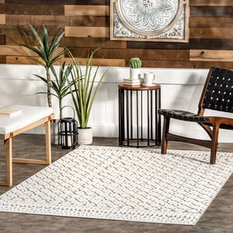 Myra Trellis Textured Indoor/Outdoor Rug secondary image