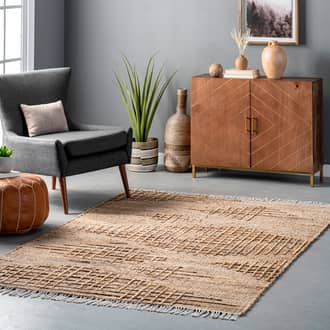 Rosanna Jute Crosshatch Rug secondary image