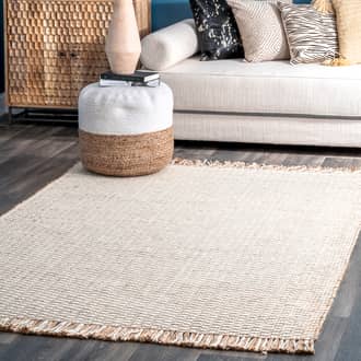 Jute Basketweave Rug secondary image