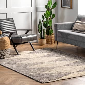 Colette Jute Diamond Rug secondary image