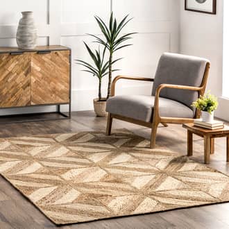 Lara Tiled Jute Rug secondary image