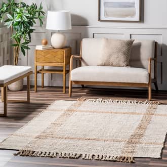 Simran Rustic Jute Rug secondary image