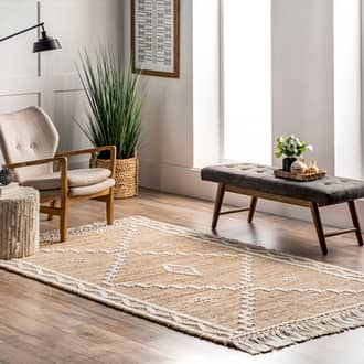 Jackie Natural Textured Rug secondary image