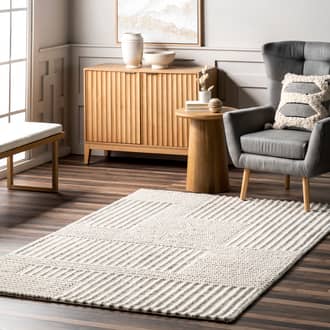 6' x 9' Skye Modern High-Low Rug secondary image