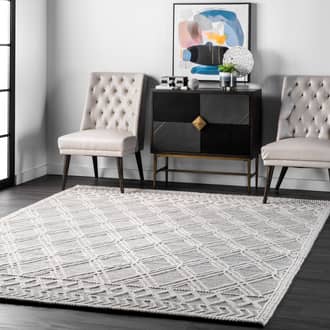 Argyle Trellis Rug secondary image