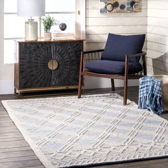 Argyle Trellis Rug secondary image