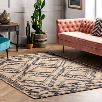 6' x 9' Tribal Trellis Rug secondary image