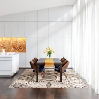 9' x 12' Everest Tasseled Wool Rug secondary image