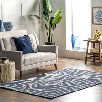 Kylie Wool-Blend Zebra Rug secondary image